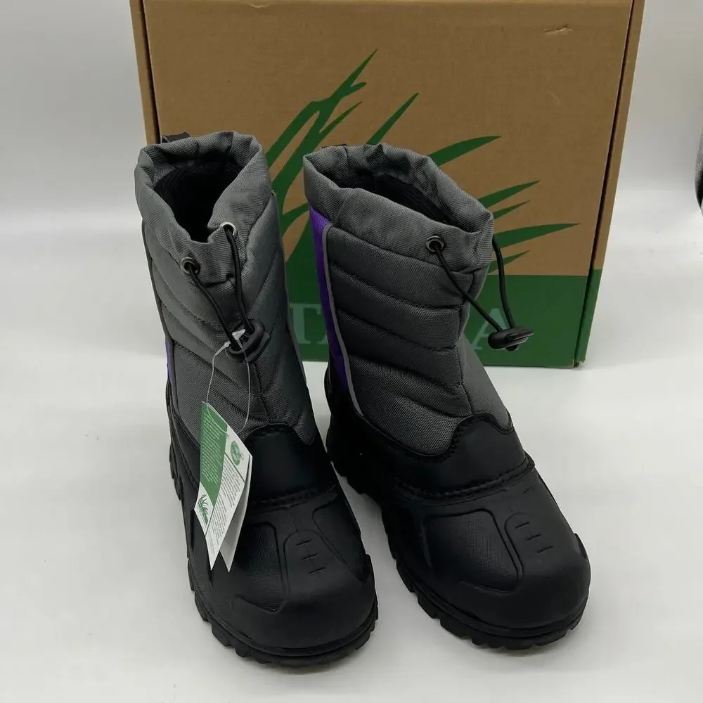 Itasca Kids Winter Snow Drift Boots Size 3 Purple